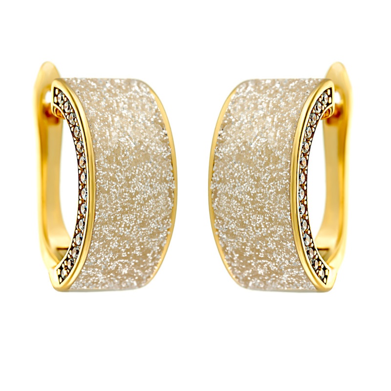 

Серьги с английским замком из серебра 1101771-0008010102