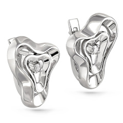 Серьги с английским замком 12-1999-1000