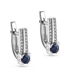 Серьги с английским замком 12-11089-1100