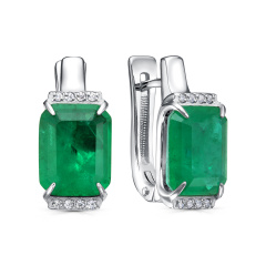 Серьги с английским замком 12-871-60400