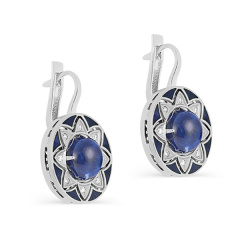Серьги с английским замком 12-11373-3607