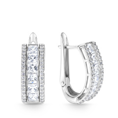 Серьги с английским замком 86611273000