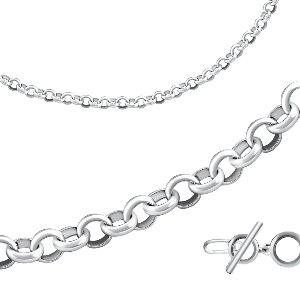 

Браслет ручной работы из серебра 82200P100