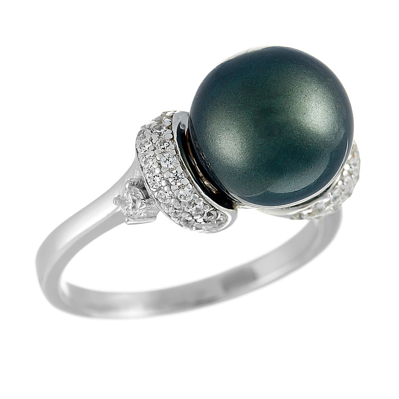 

Кольцо из серебра PI-R10003-X-W-ST622-X-W