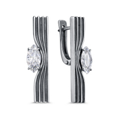 Серьги с английским замком 12-846-7983