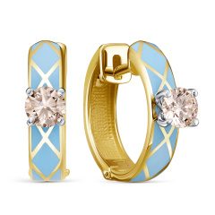 Серьги с английским замком 12-21891-9205