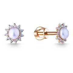 Серьги Пусеты детские R6612001000