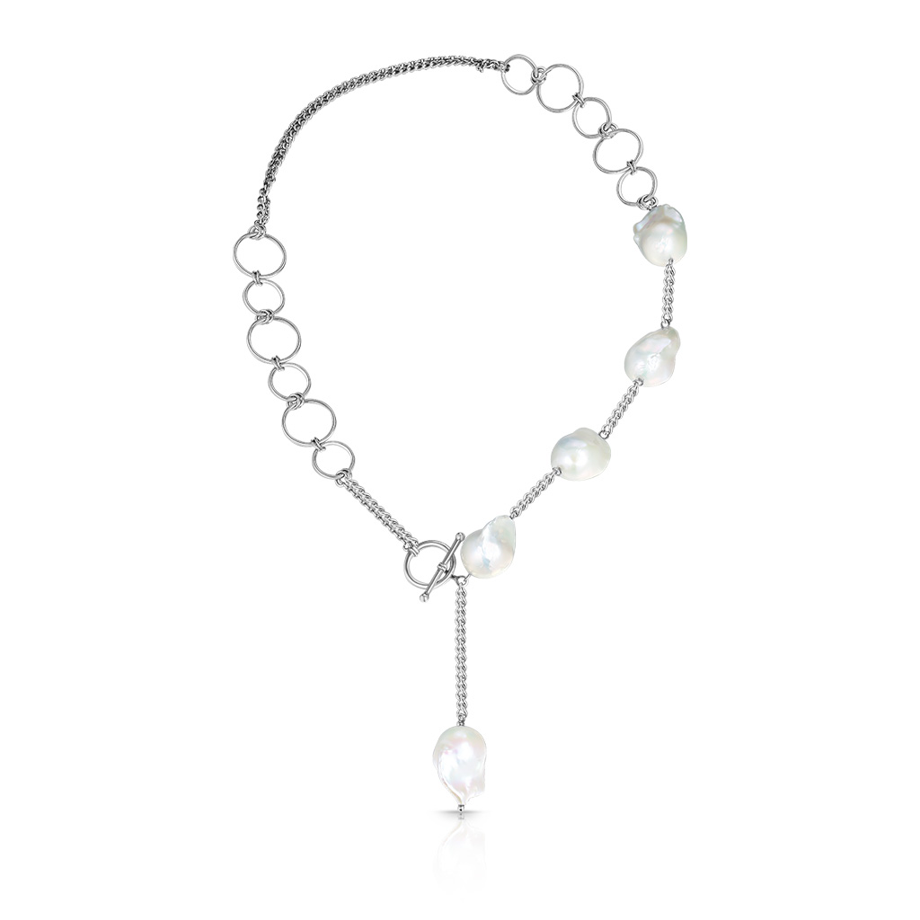Колье из серебра