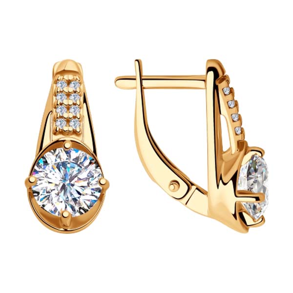 

Серьги с английским замком из серебра 93020927