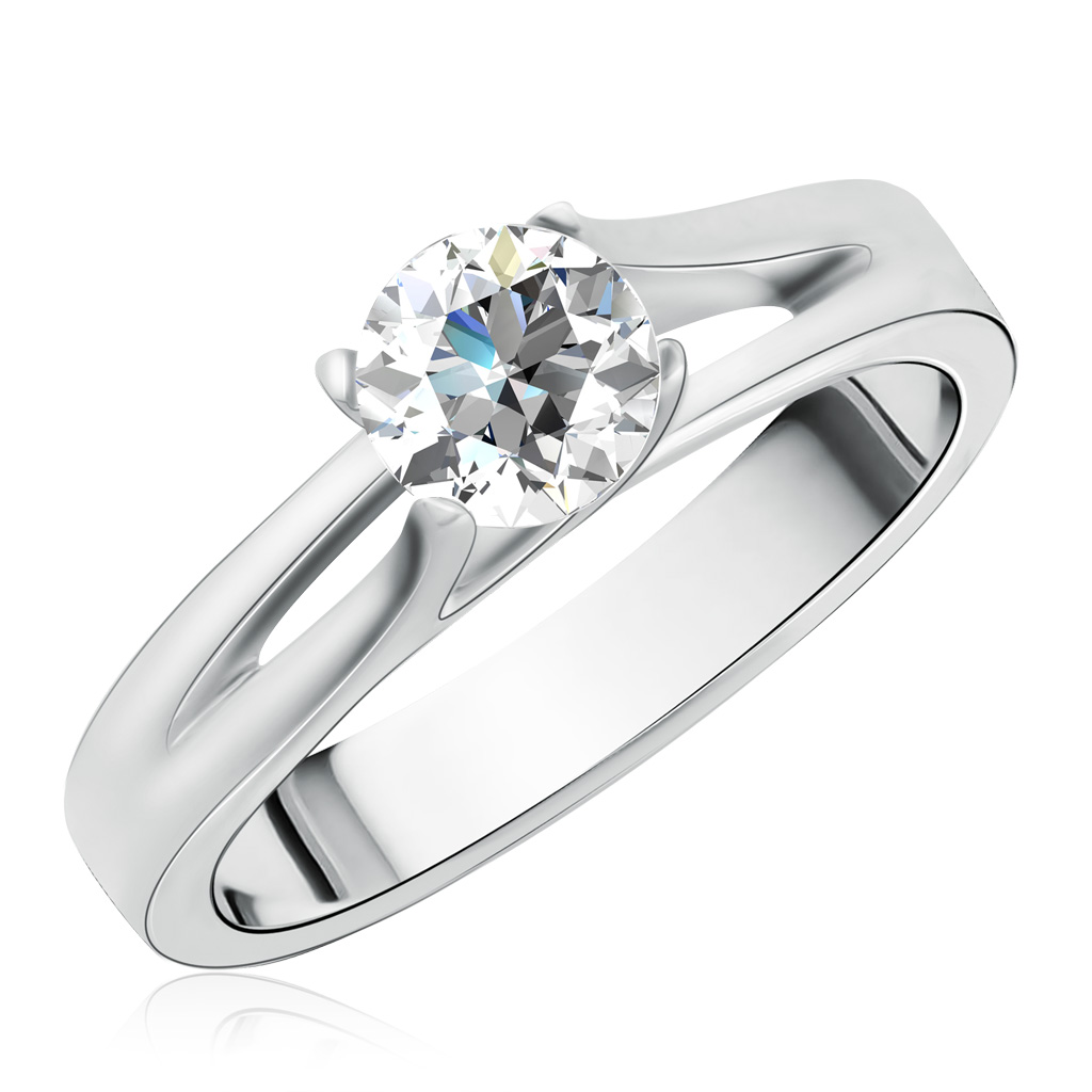 Кольцо из серебра кольцо из серебра с муассанитом р 16 lair r 24148