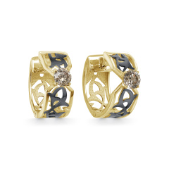 Серьги с английским замком 12-21898-9289