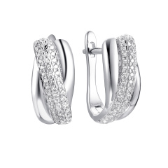Серьги CZ-E01199-X-W-X-X-W