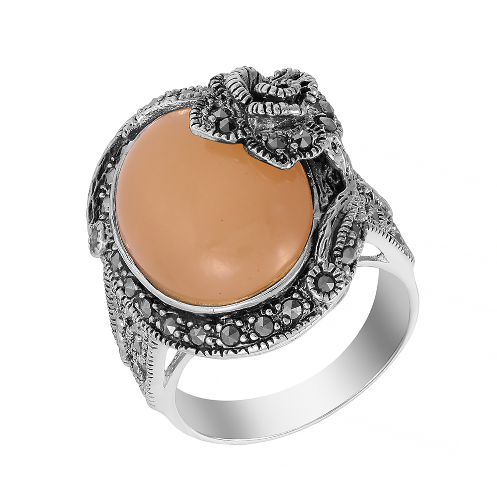 Кольцо из серебра элегантный инкрустированный искусственный драгоценный камень палец кольцо винтажная вечеринка женщины ювелирные изделия подарок
