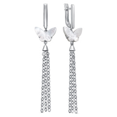 Серьги с английским замком 12-772-6200