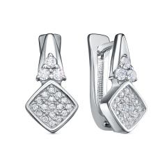 Серьги с английским замком 12-549-7900
