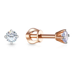 Серьги Пусеты R6611018000