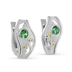 Серьги с английским замком 12-510-0100