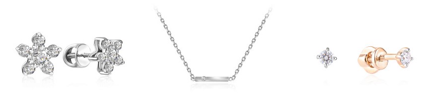 Украшения с бриллиантами