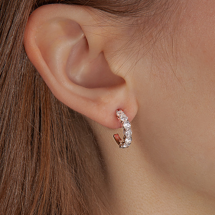 Серьги Пусеты