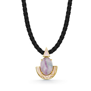 Колье из серебра