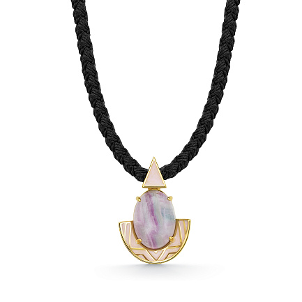 Колье из серебра