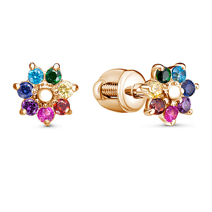 Серьги Пусеты детские