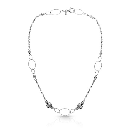 Колье из серебра