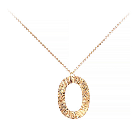 Колье из серебра с позолотой