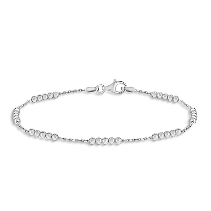 Браслет декоративный из серебра