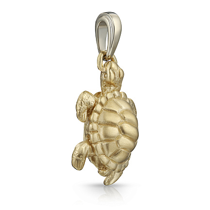 Подвеска из желтого золота