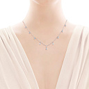 Колье из серебра