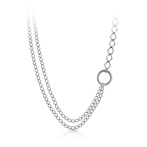 Колье из серебра