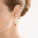 Подвеска из желтого золота с бриллиантами