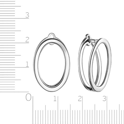 Серьги из серебра