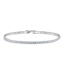 Браслет декоративный из серебра с бриллиантами