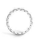 Кольцо из белого золота с бриллиантами