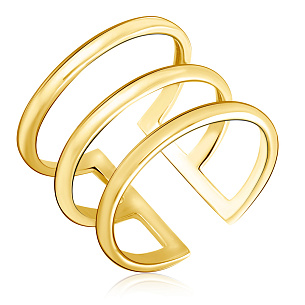 Кольцо из золота на всю фалангу