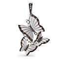 Подвеска из белого золота с бриллиантами