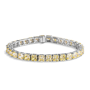 Браслет декоративный из серебра