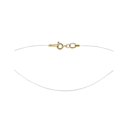 Колье из желтого золота