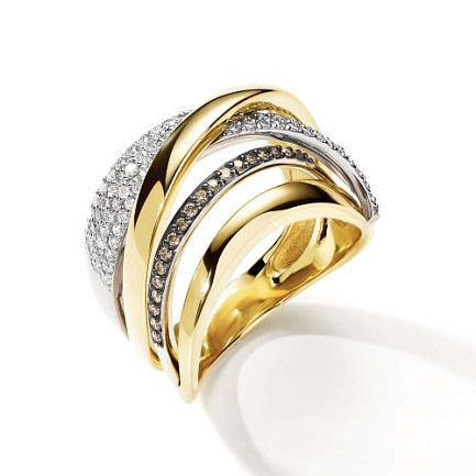 Кольцо из желтого золота