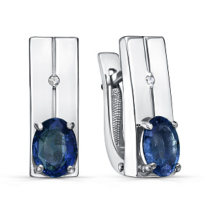 Серьги с английским замком 12-637-1100