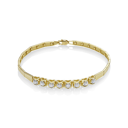 Браслет из золота с бриллиантами