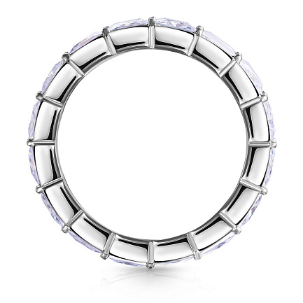 Кольцо из серебра с фианитом