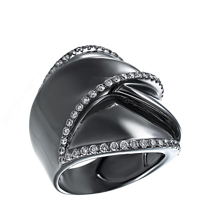 Кольцо из золота с бриллиантами