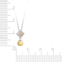 Колье из серебра