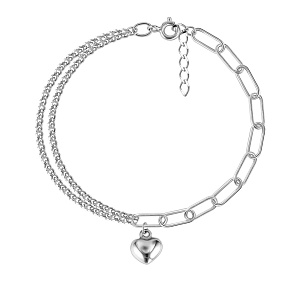 Браслет декоративный из серебра