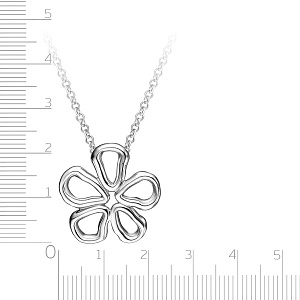 Колье из серебра