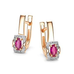 Серьги с английским замком 26220-103