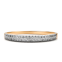 Кольцо из красного золота с бриллиантами